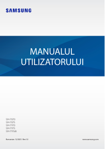 Manual Samsung SM-T875 Galaxy Tab S7 Tabletă