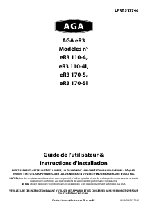 Mode d’emploi AGA ER3 170-5 Cuisinière