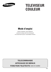 Mode d’emploi Samsung CS-20F10MJ Téléviseur