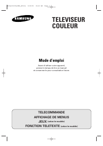 Mode d’emploi Samsung CS-20H4MJ Téléviseur