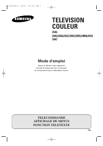 Mode d’emploi Samsung CS-20V10MJ Téléviseur