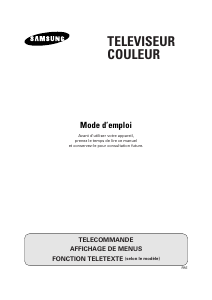 Mode d’emploi Samsung CS-20V5Z Téléviseur