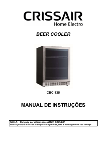Manual Crissair CBC 135 Frigorífico