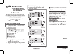 Panduan Samsung CS-21Z45ML Televisi
