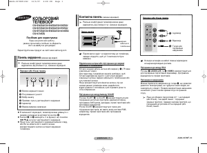 Hướng dẫn sử dụng Samsung CS-21Z45ZQQ Truyền hình