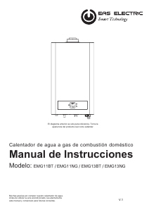 Handleiding EAS Electric EMG11BTK CV-ketel