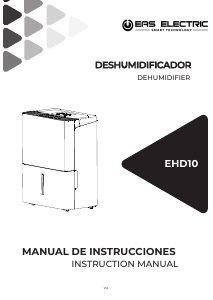 Manual de uso EAS Electric EHD10 Deshumidificador