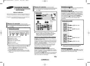 Mode d’emploi Samsung CS-29K40MH Téléviseur