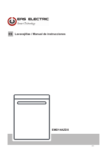 Manual EAS Electric EMD14AZDX Máquina de lavar louça