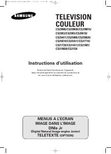 Mode d’emploi Samsung CS-29M6PQ Téléviseur