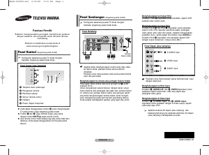 Panduan Samsung CS-29Z45ML Televisi