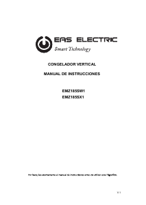 Manual EAS Electric EMZ185SX1 Freezer