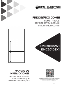 Mode d’emploi EAS Electric EMC2010SW1 Réfrigérateur combiné