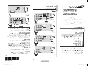 كتيب سامسونج CS21B500HG تليفزيون