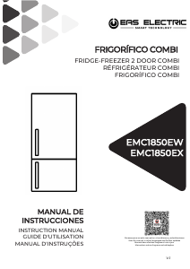 Mode d’emploi EAS Electric EMC1850EW Réfrigérateur combiné