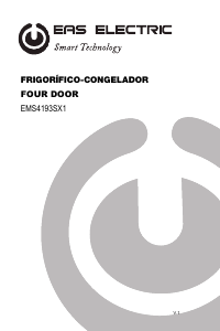 Manual de uso EAS Electric EMS4193SX1 Frigorífico combinado