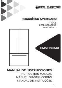 Manual EAS Electric EMSF180AX1 Frigorífico combinado
