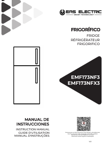 Mode d’emploi EAS Electric EMF173NF3 Réfrigérateur combiné