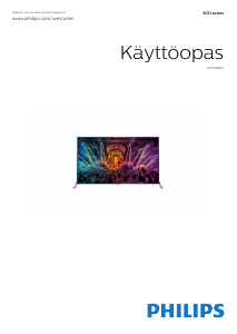 Käyttöohje Philips 65PUS6121 LED-televisio