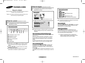 Manual Samsung CW-21Z423N Televisor