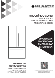 Manual EAS Electric EMC1880AW1 Frigorífico combinado
