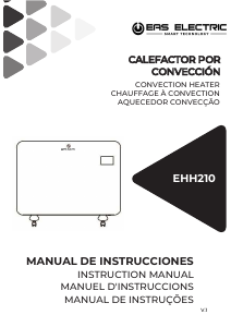 Mode d’emploi EAS Electric EHH210 Chauffage