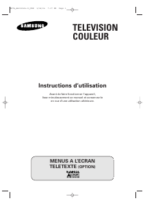 Mode d’emploi Samsung CW-29A114N Téléviseur
