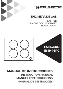 Mode d’emploi EAS Electric EMH46RN Table de cuisson