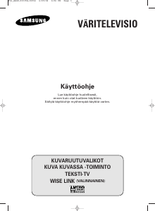 Käyttöohje Samsung CW-29A2083 Televisio