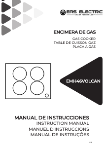 Manual EAS Electric EMH46VOLCAN Hob