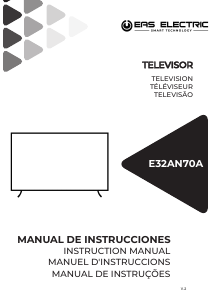 Handleiding EAS Electric E32AN70A LED televisie