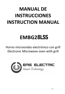 Manual de uso EAS Electric EMBG28LSS Microondas