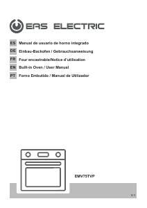 Bedienungsanleitung EAS Electric EMV75TVP Backofen