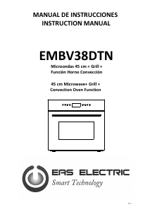 Manual de uso EAS Electric EMBV38DTN Horno