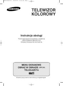 Instrukcja Samsung CW-29M026V Telewizor