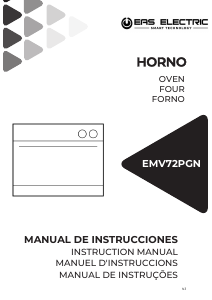 Manual de uso EAS Electric EMV72PGN Horno
