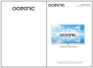Mode d’emploi Oceanic OCEADLEDLNH2152 Téléviseur LED
