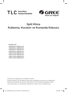 Kullanım kılavuzu Gree GWH09ALA-K6DNA4A/I Klima