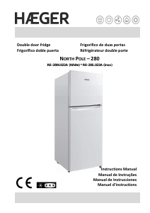 Manual de uso Haeger RE-28W.022A Frigorífico combinado