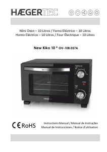 Manual de uso Haeger OV-10B.028A Horno