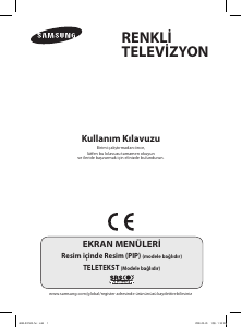 Kullanım kılavuzu Samsung CW-29Z338T Televizyon