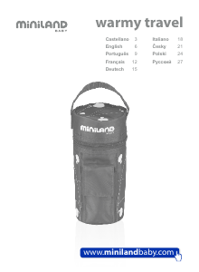 Manuale Miniland Warmy Travel Scaldabiberon