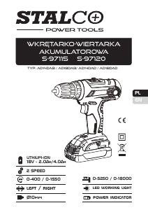 Manual Stalco S-97120 Drill-Driver