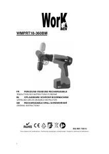 Mode d’emploi Workmen WMPRT18-360BM Perceuse visseuse