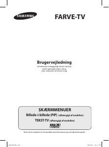 Brugsanvisning Samsung CW-29Z418T TV