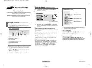 Manual Samsung CW-29Z504N Televisor