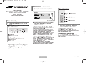 Instrukcja Samsung CW-29Z574N Telewizor