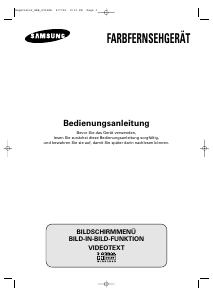 Bedienungsanleitung Samsung CW29A116V Fernseher