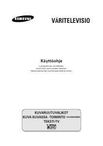 Käyttöohje Samsung CW29Z068T Televisio