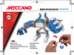 Bedienungsanleitung Meccano set 16404 Micronoid Basher